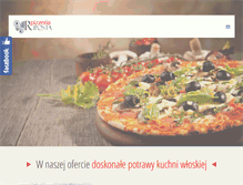 Tablet Screenshot of pizzeriariposta.com